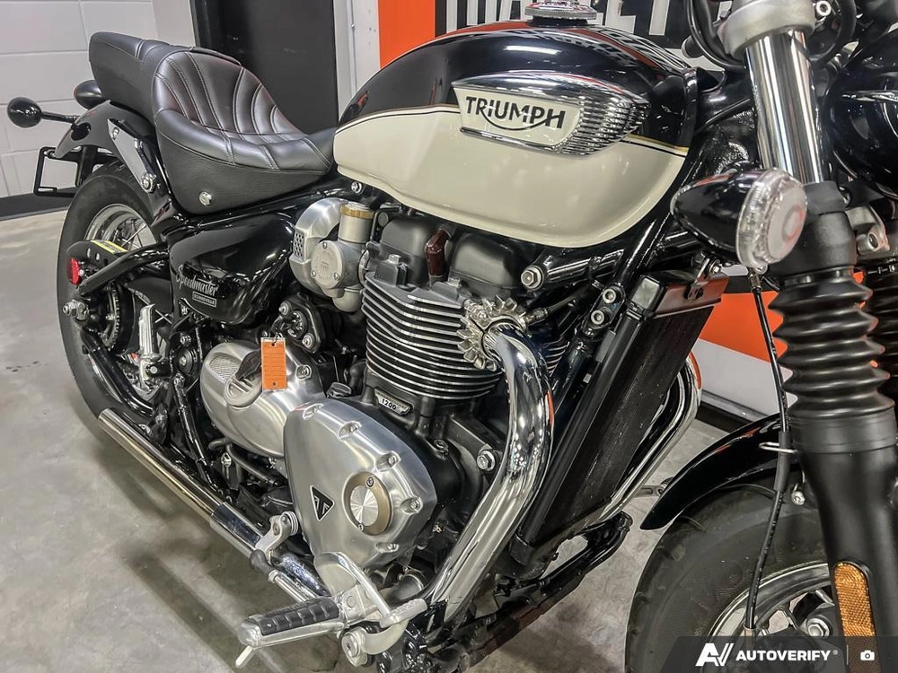 2023 Triumph Bonneville Speedmaster Sapphire Black/fusion White alt