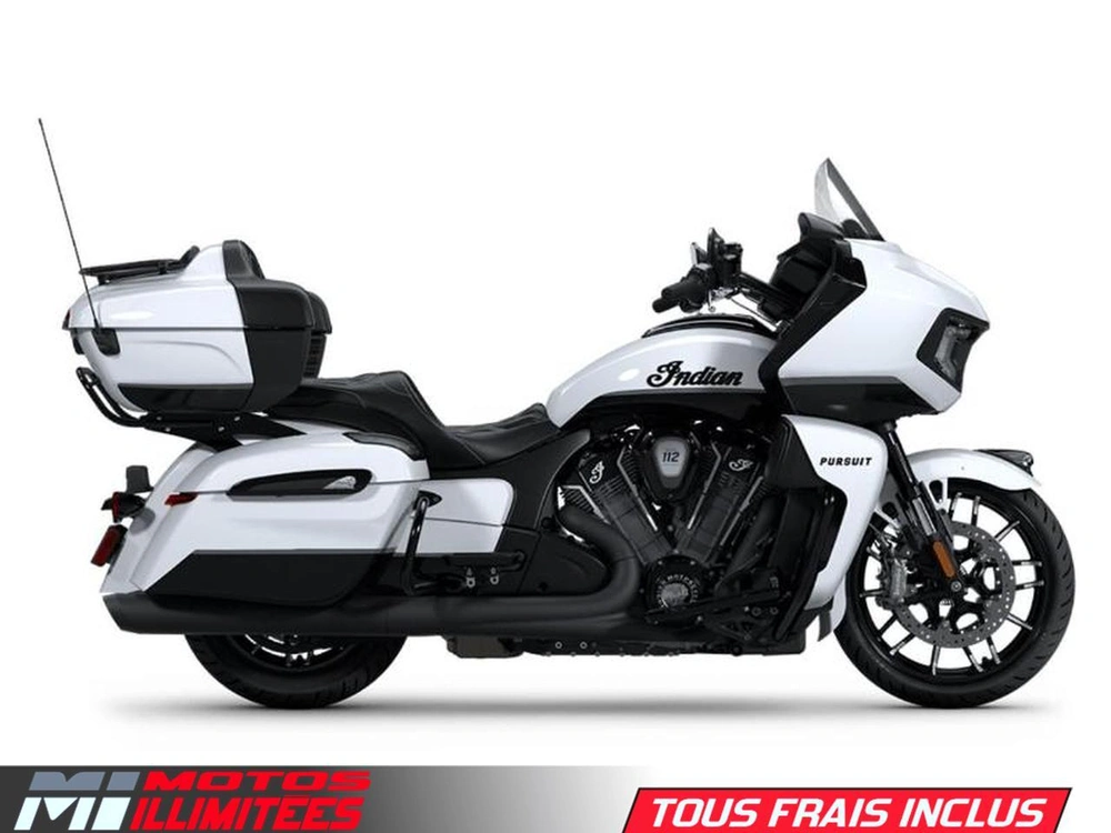 Indian Motorcycles Pursuit Dark Horse With 112ci + Rider Assist Package + Powerband Audio Package 2025 alt