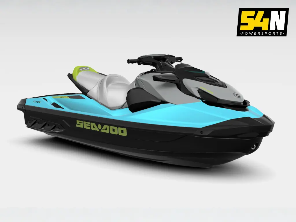 2026 Sea-Doo GTI 170 SE with Sound System - Teal Blue and Manta Green 