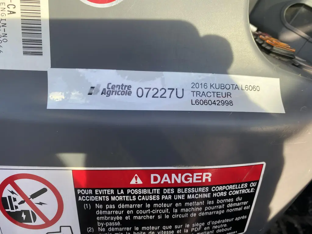 Kubota L6060 2016