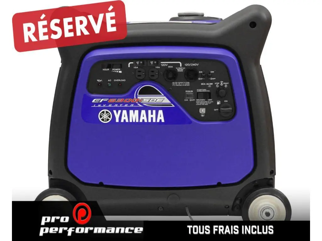 2023 Yamaha Génératrice - EF6300iSDE