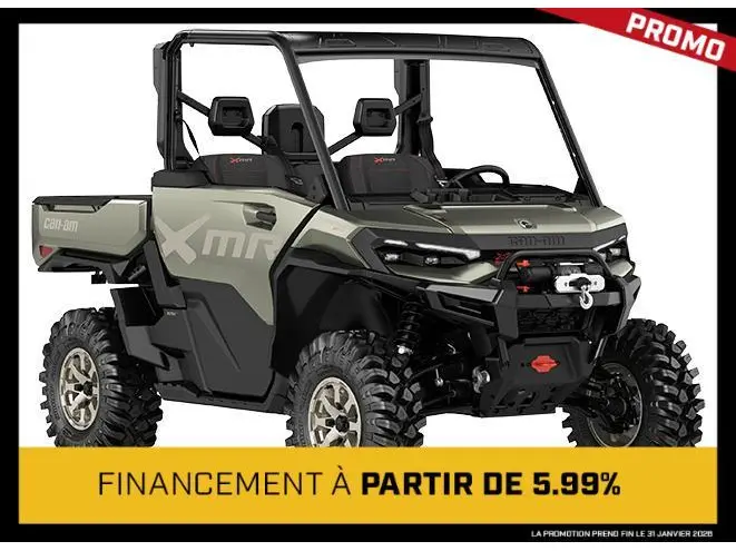 2026 Can-Am Defender X mr HD11 with half doors
