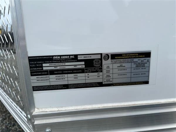 2024 Ideal Cargo Idav8520ta3 alt