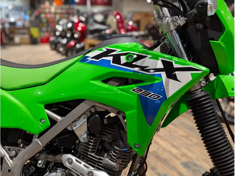 2026 Kawasaki KLX230 // Lime Green thumbnail 7