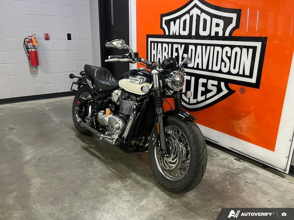 2023 Triumph Bonneville Speedmaster Sapphire Black/fusion White alt