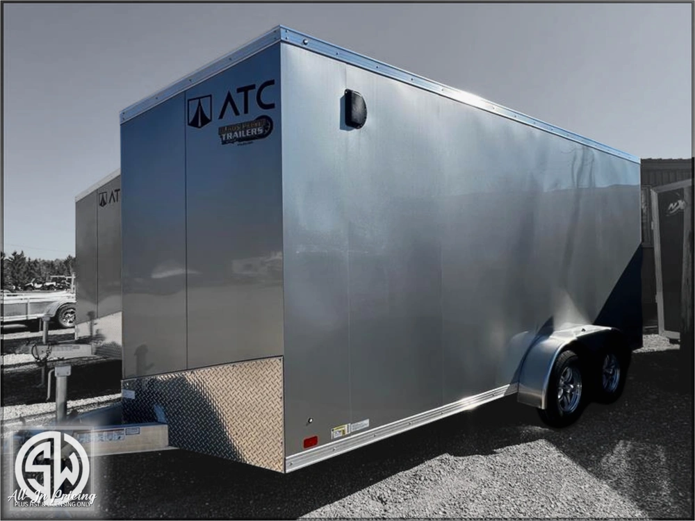 2023 Atc Aluminum Enclosed Trailer alt