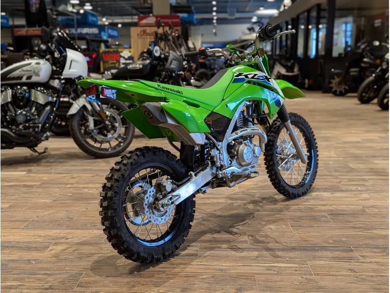 2026 Kawasaki KLX140R // Lime Green thumbnail 10