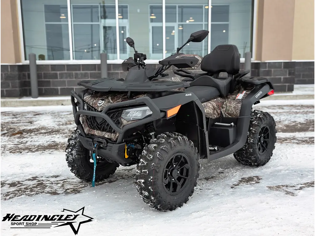 2025 CFMOTO CFORCE 600 Touring // True Timber Camo w/ Front & Rear Bumpers