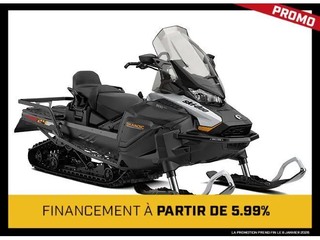 2026 Ski-Doo SKANDIC LE 20'' 600 EFI Silent Cobra 1.5'' E.S.