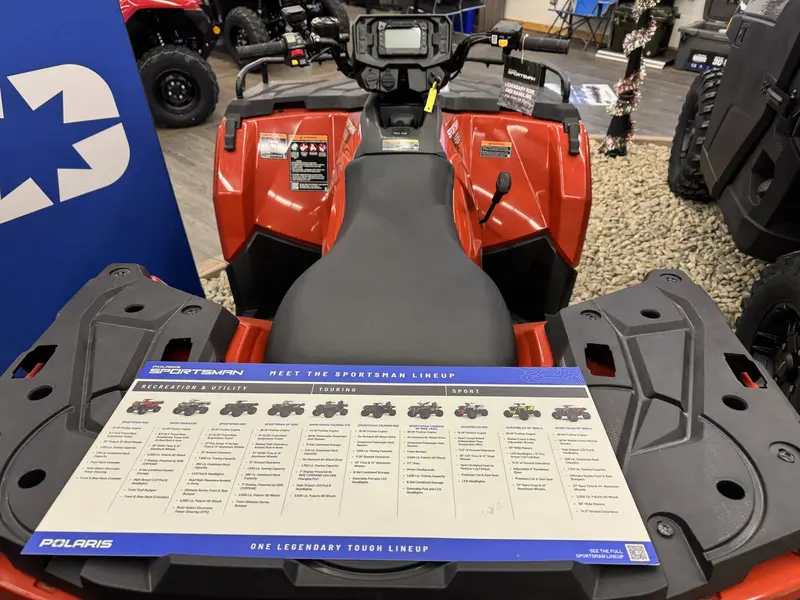 2025 Polaris Sportsman 450 H.o. With Winch And Plow alt