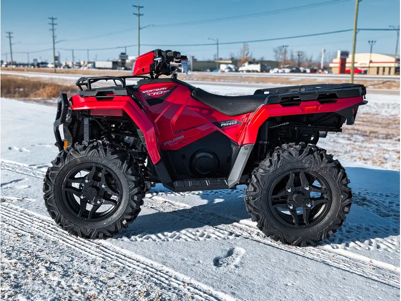 2026 Polaris Sportsman 570 Trail // Sunset Red