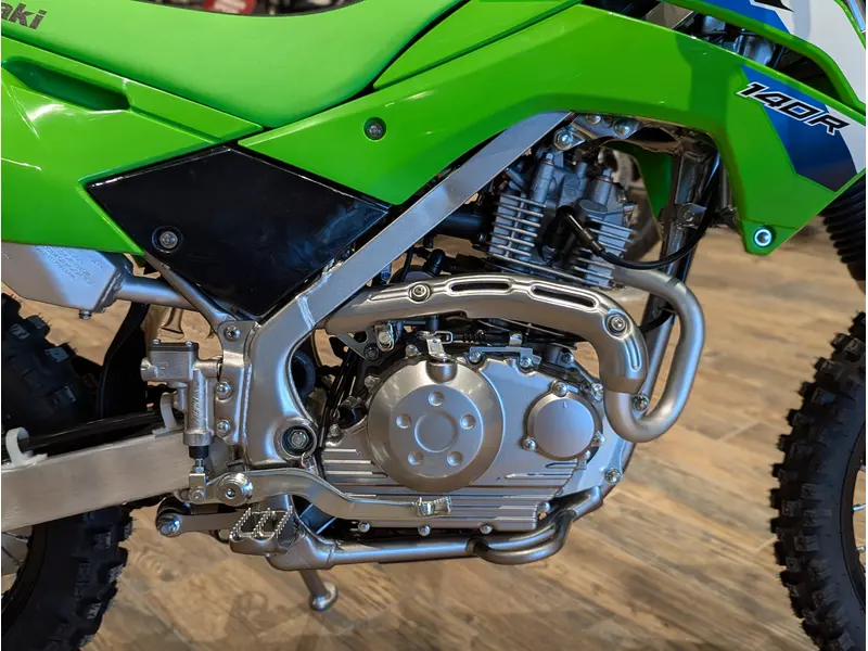 2026 Kawasaki KLX140R // Lime Green thumbnail 6