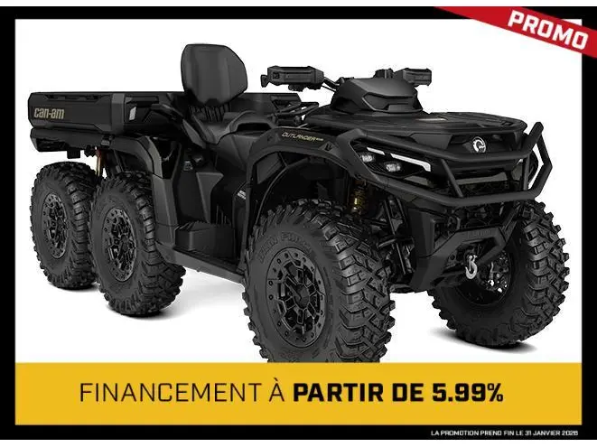 2026 Can-Am Outlander MAX 6X6 Backcountry 1000R