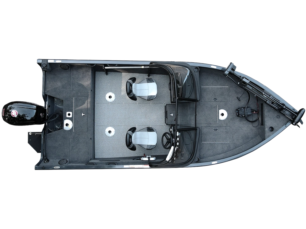 2026 Crestliner 1750 Hawk Wt Jumpseat White alt