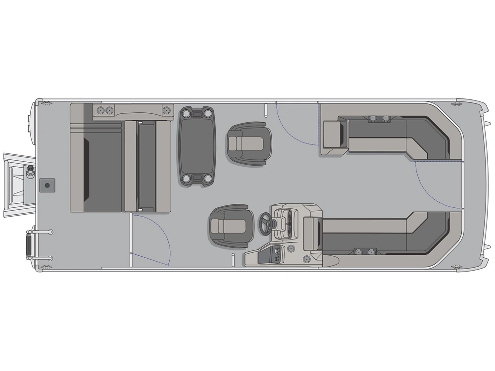 2025 Princecraft Vectra 23 Rl Pearl Tri-toon 150xl alt