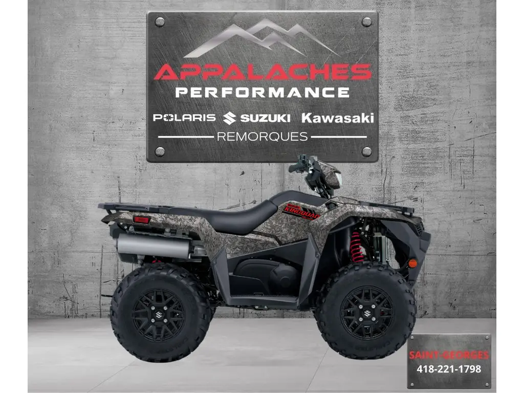 Suzuki KINGQUAD 750 XPZ CARBONE (2 BUMPERS + WINCH INCLUS) 2026 - LT-A750XPZSM6