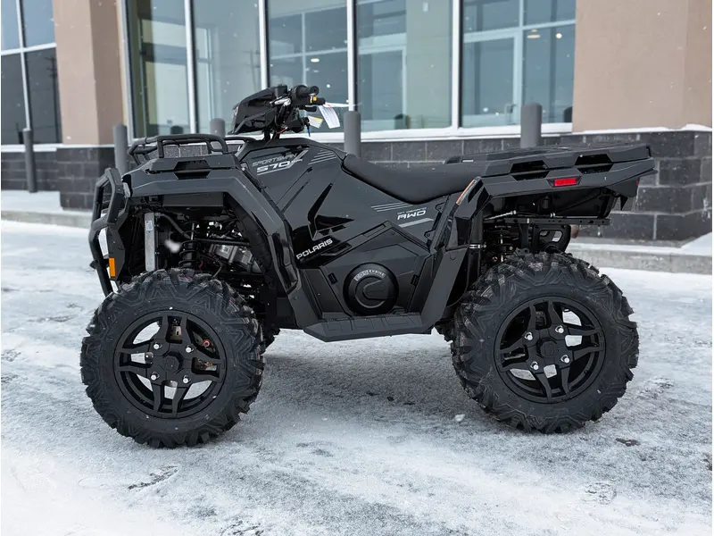 2026 Polaris Sportsman 570 Trail // Onyx Black