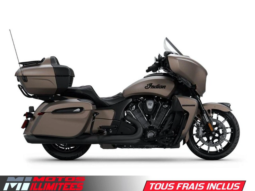 Indian Motorcycles Roadmaster Powerplus Dark Horse With 112ci + Rider Assist Package + Powerband Audio Package 2025 alt