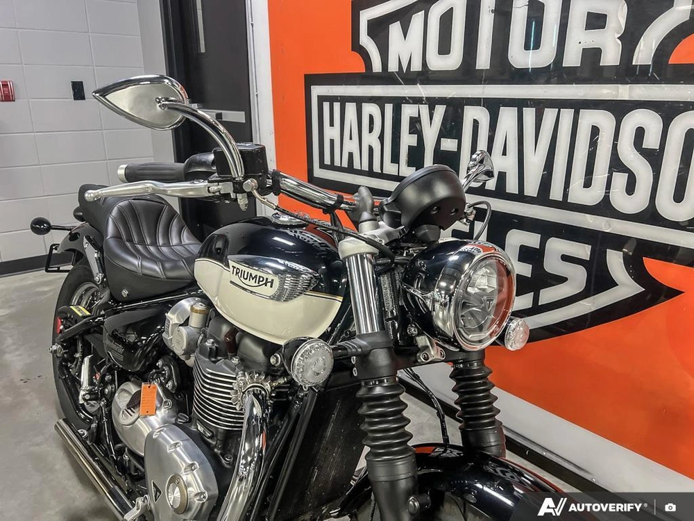 2023 Triumph Bonneville Speedmaster Sapphire Black/fusion White alt