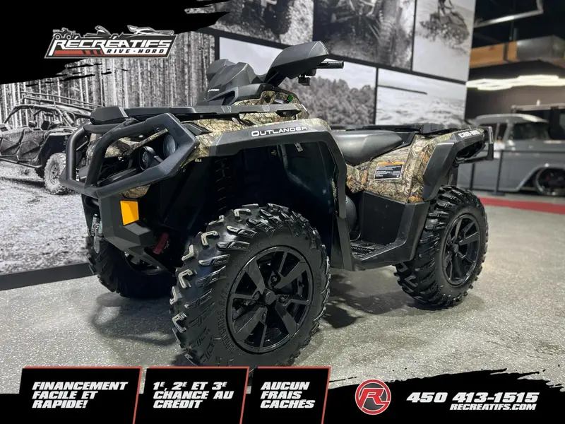 2019 Can-Am OUTLANDER 650 XT MOSSY OAK