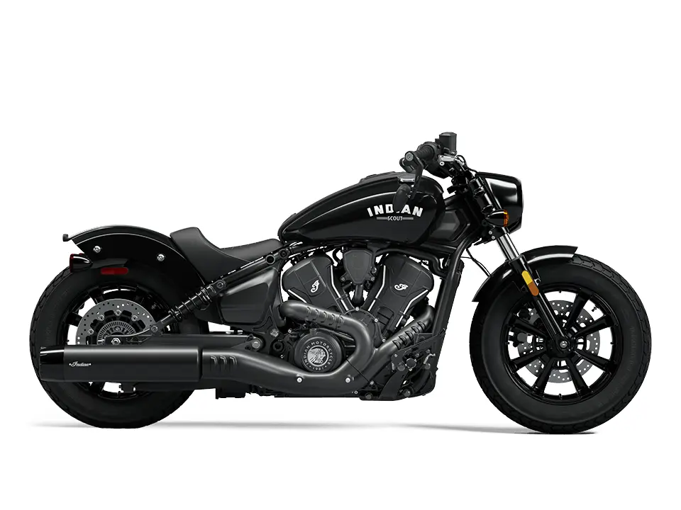 2025 Indian Motorcycle Scout Bobber // Black Metallic