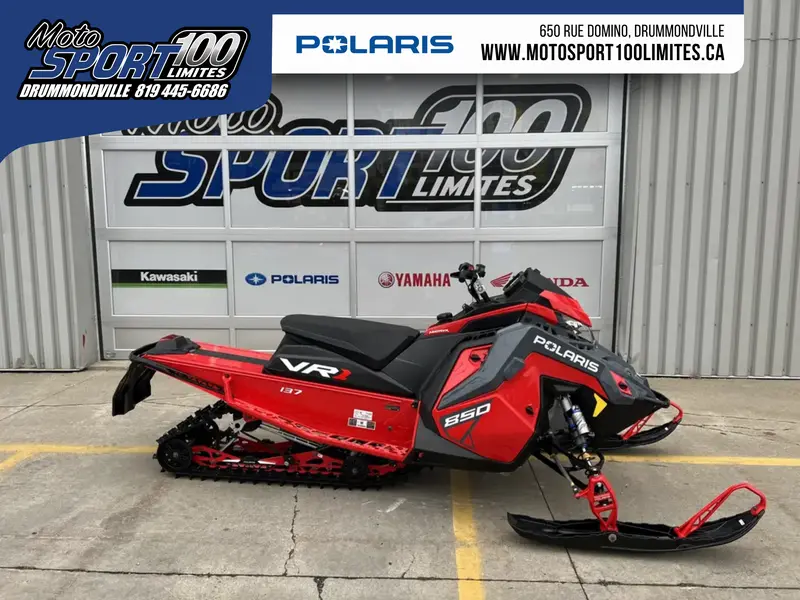 2024 Polaris INDY VR1 137 850 / 2 ANS DE GARANTIE