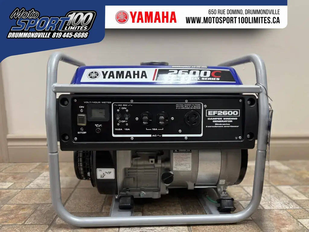 Yamaha EF2600C 2023 - GÉNÉRATRICE