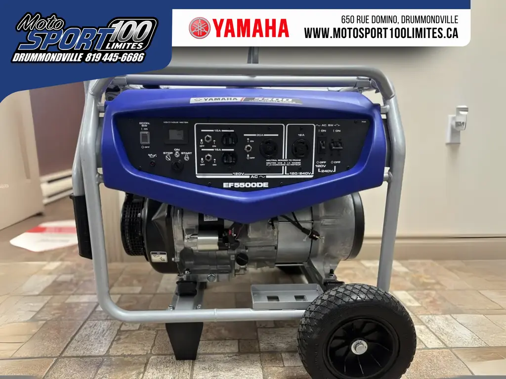 Yamaha EF5500DE 2023 - GÉNÉRATRICE