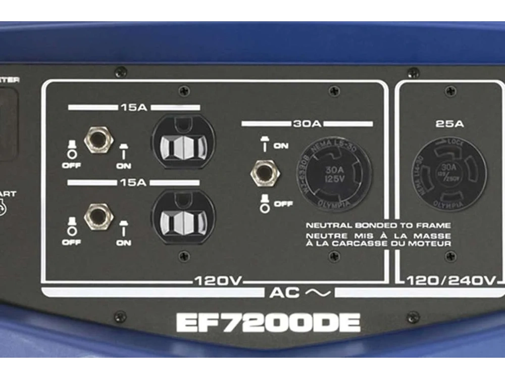 Yamaha Ef7200de Génératrice 2024 alt