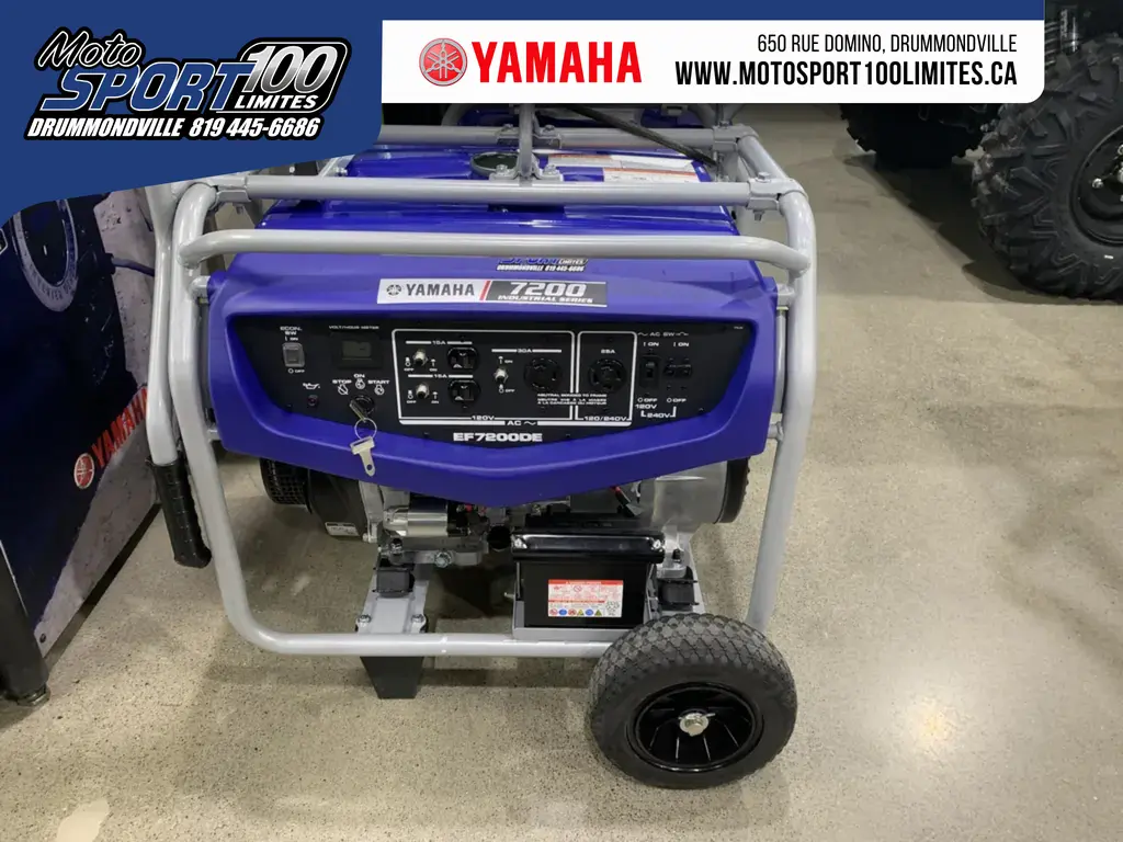 Yamaha EF7200DE GÉNÉRATRICE 2024