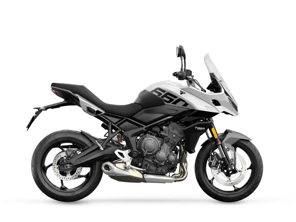 2025 Triumph Tiger Sport 660 // Crystal White 