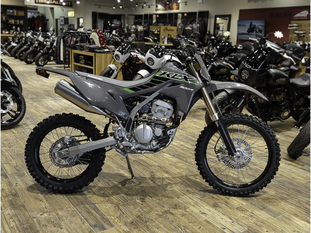 New 2025 Kawasaki KLX300R // Battle Gray in Headingley