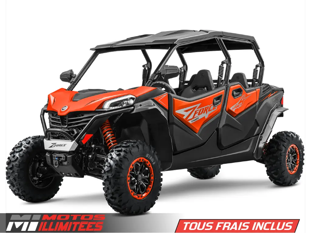 2025 CFMOTO ZFORCE 950 SPORT-4 EPS Frais inclus+Taxes. Garantie limitée de 5 ans