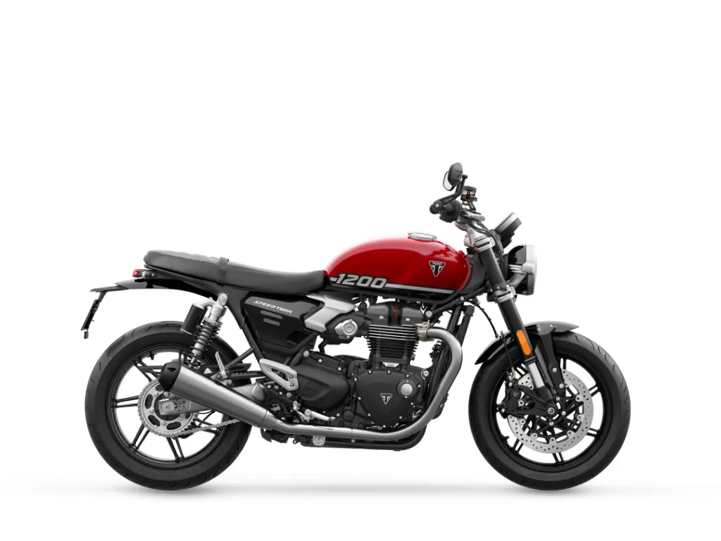 2025 Triumph Speed Twin 1200 // Carnival Red/Sapphire Black