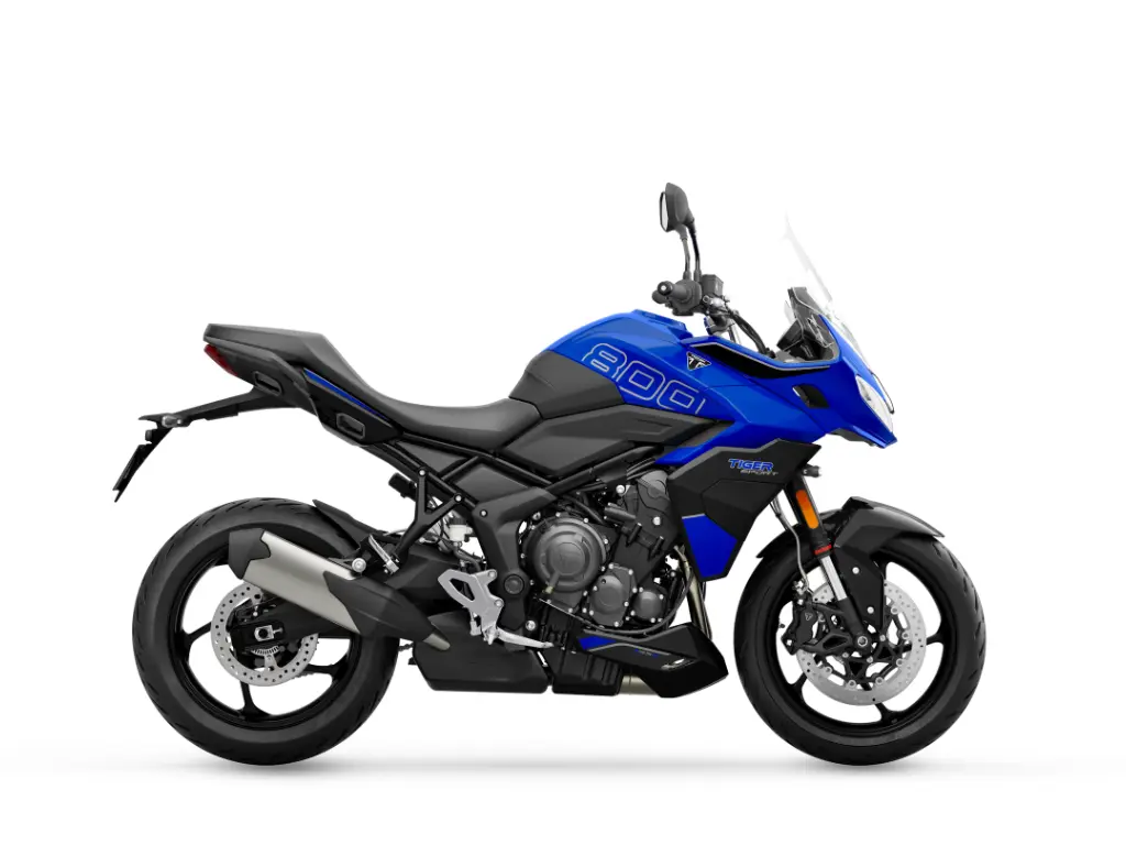 2025 Triumph Tiger Sport 800 // Caspian Blue/Sapphire Black 