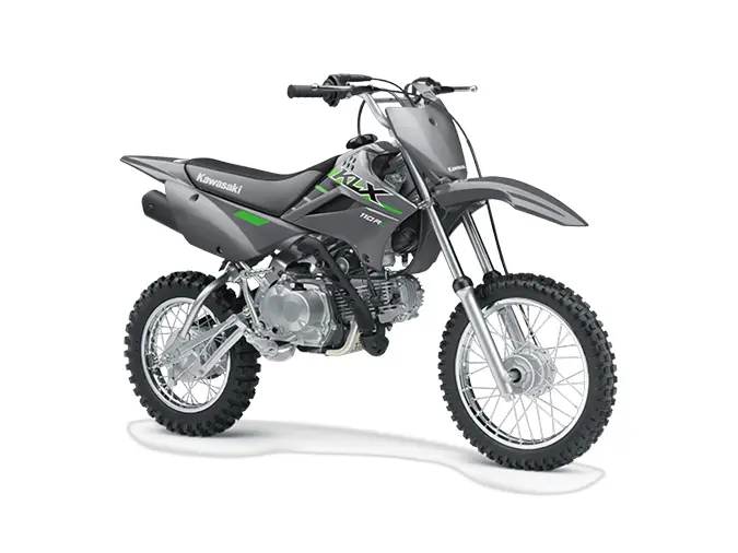 2025 Kawasaki KLX110R L // Battle Gray