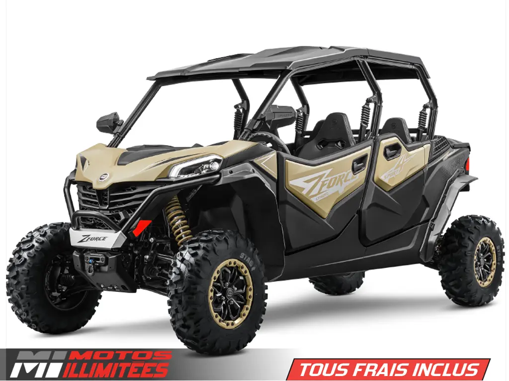 2025 CFMOTO ZFORCE 950 SPORT-4 EPS Frais inclus+Taxes. Garantie limitée de 5 ans