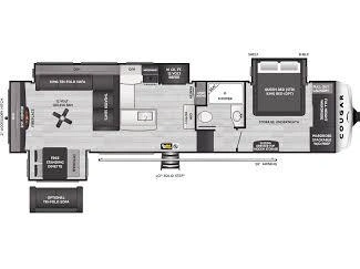2025 Keystone Rv Cougar (fw) 320rds alt