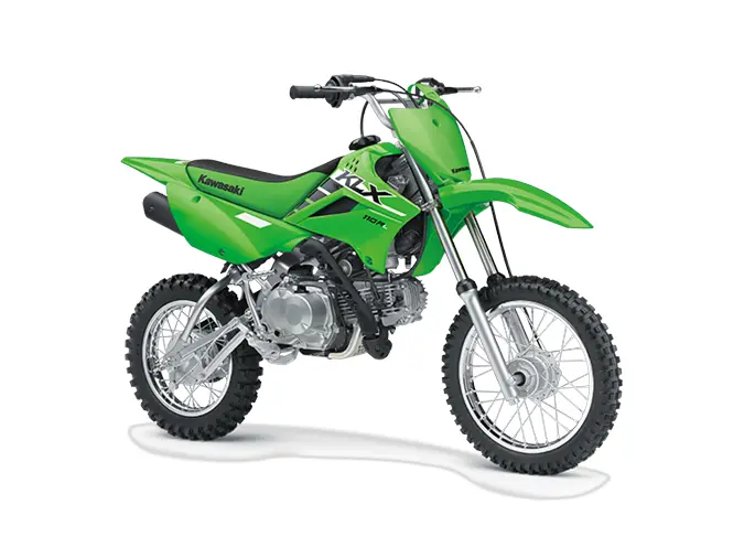 2025 Kawasaki KLX110R L // Lime Green