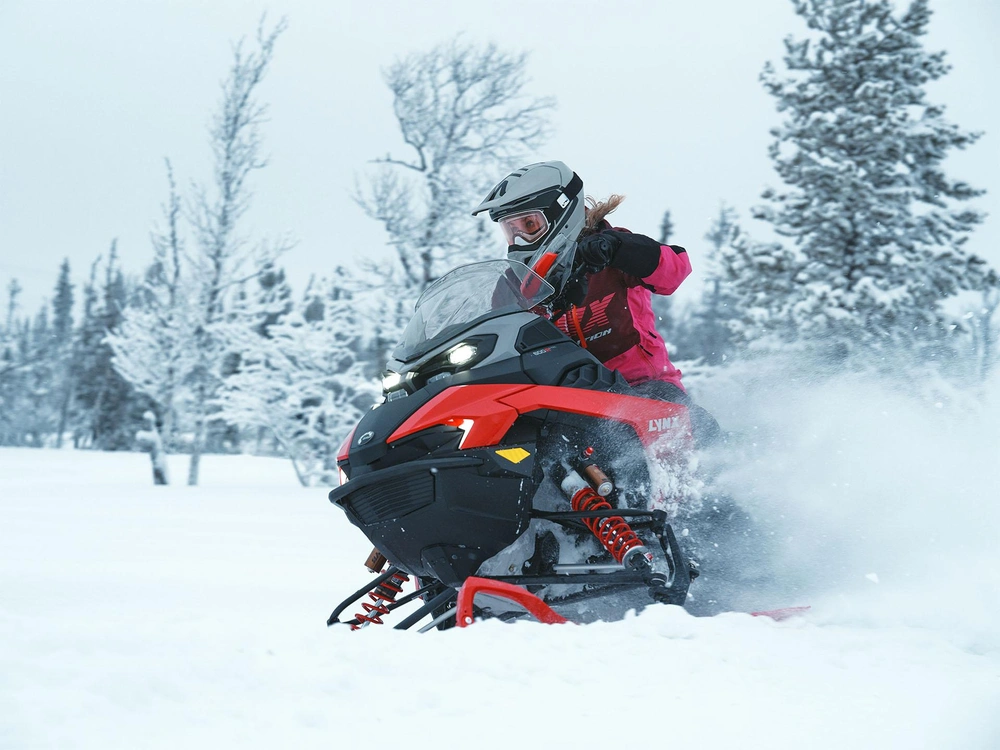 2026 Ski-doo Rave Re 600r E-tec Ice Ripper Xt 1.5" M.s./e.s. W/ 10.25" Touchscreen Red alt