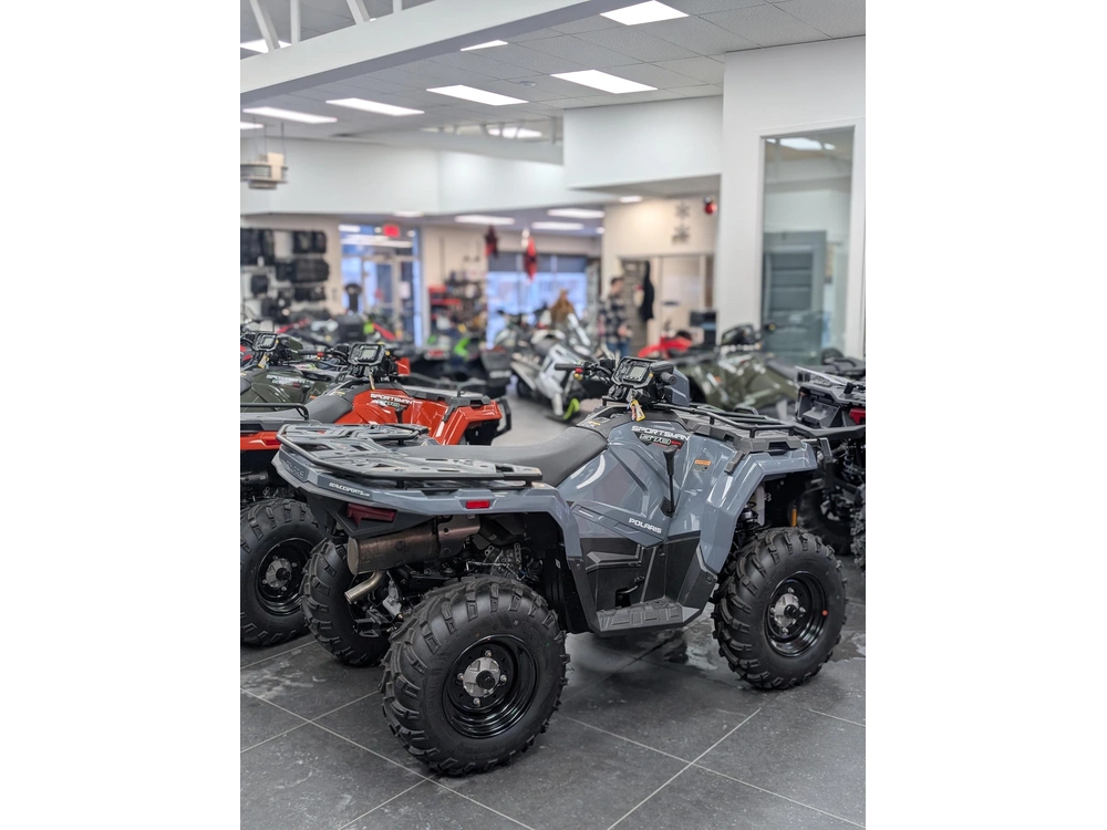 2025 Polaris Sportsman 570 Utility Hd - Stealth Gray Vtt Utilitaire Robuste | Promo + Crédit 1-2-3 Chance alt