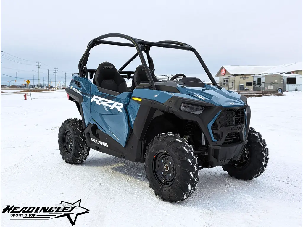 2026 Polaris RZR Trail Sport // Zenith Blue 