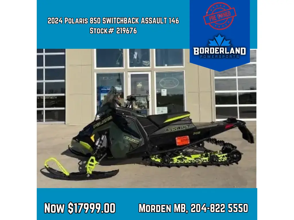2024 Polaris 850 SWITCHBACK ASSAULT 146 850 146