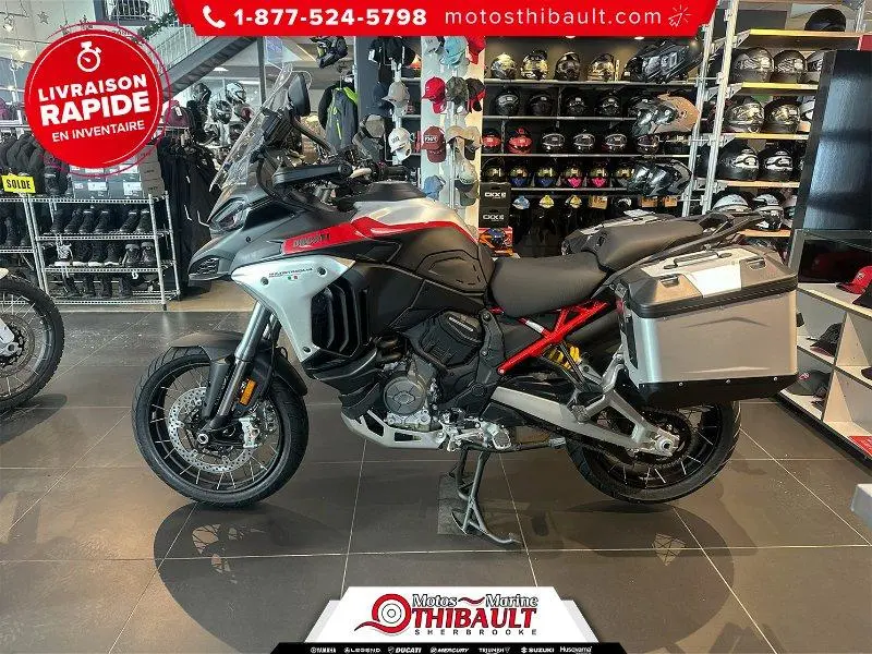 2025 Ducati Multistrada V4 Rally Travel & Radar Spoked Wheels thumbnail 6
