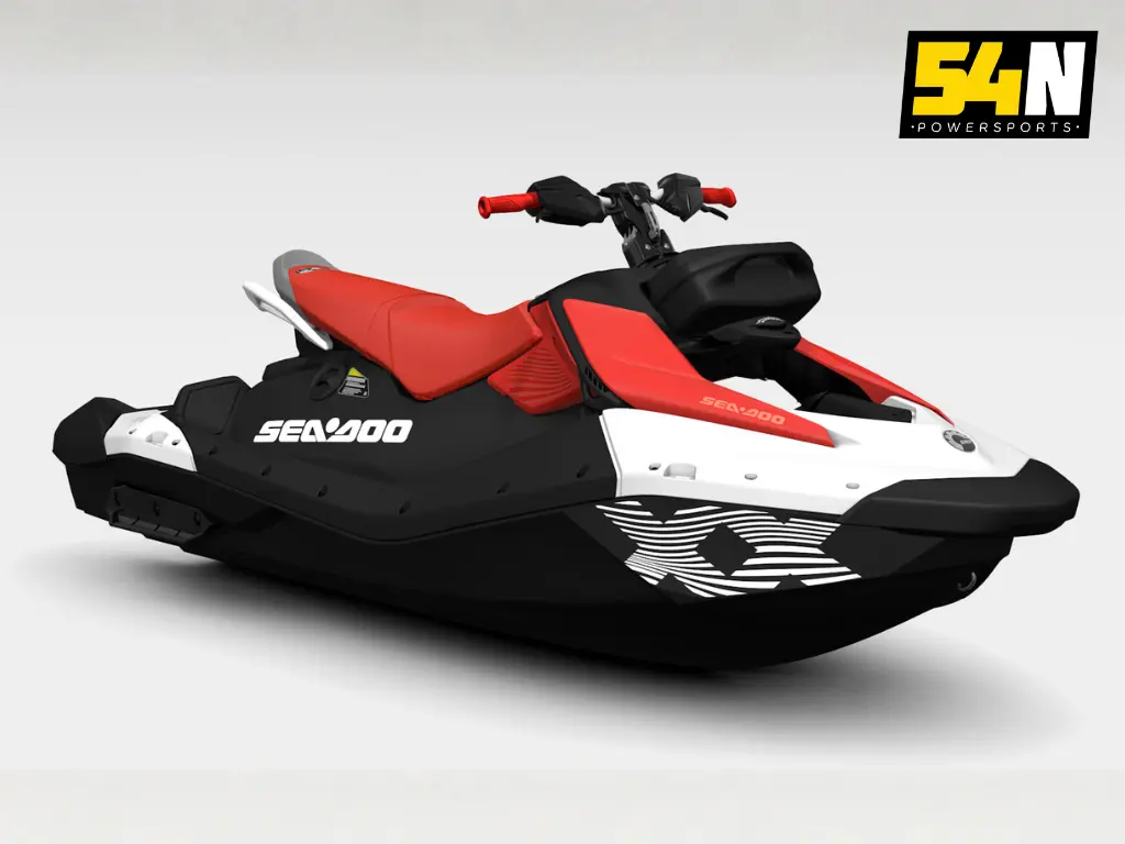 2026 Sea-Doo Spark Trixx 3up with Audio - Dragon Red and White 