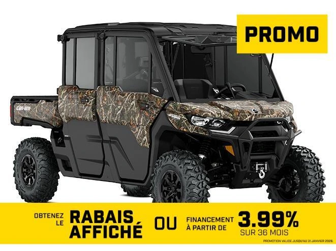 2025 Can-am Defender Max Limited Cab Hd10 alt