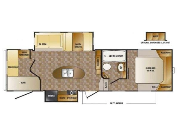Crossroads Rv Cruiser Cfl30d 2014 alt