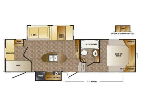 2014 Crossroads RV Cruiser CFL30D thumbnail 7