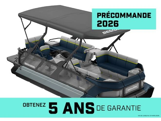 Sea-doo Switch Cruise Limited 21 - 230 Hp Bimini Double (galv.) 2026 alt