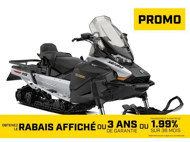 Ski-doo Skandic Le 24'' 600r E-tec Silent Cobra 1.5'' E.s. 2025 alt